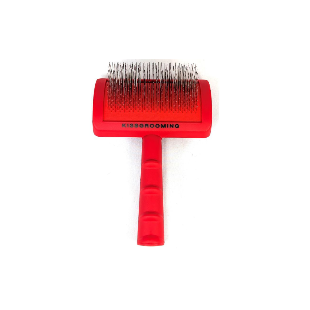 Kiss Slicker Brush - Medium, Firm Teeth