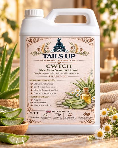 Tails Up Aloe Vera Sensitive Care Dog Shampoo