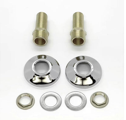 Fittings, washers and nuts for the Aeolus dog bath mixer tap set