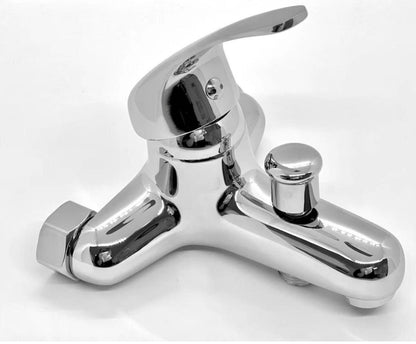 Chrome mixer tap for the Aeolus dog bath shower set