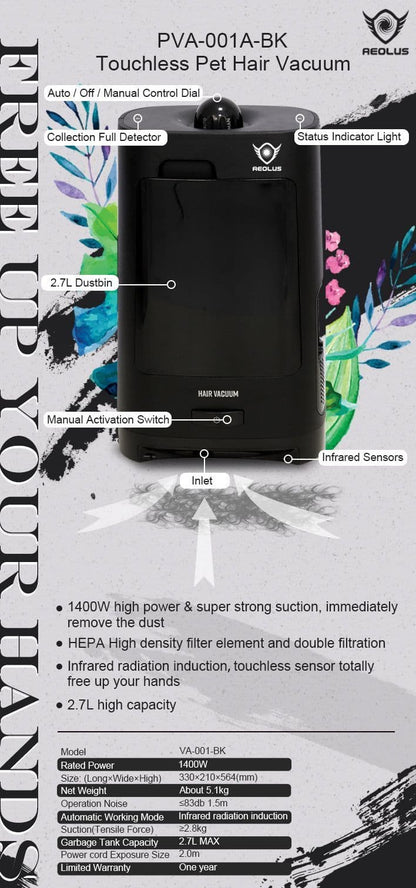 Grooming Salon Fur Vacuum